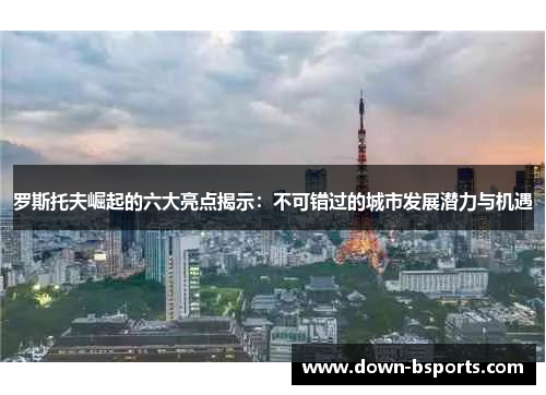 罗斯托夫崛起的六大亮点揭示：不可错过的城市发展潜力与机遇