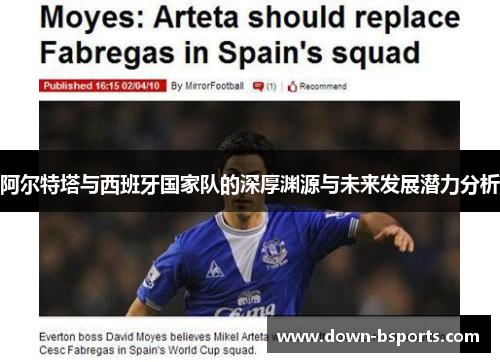 阿尔特塔与西班牙国家队的深厚渊源与未来发展潜力分析
